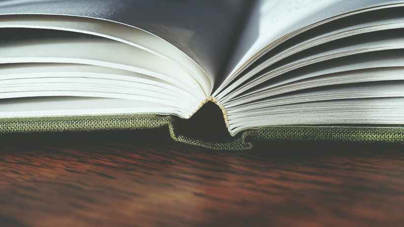 close up photo of book pages