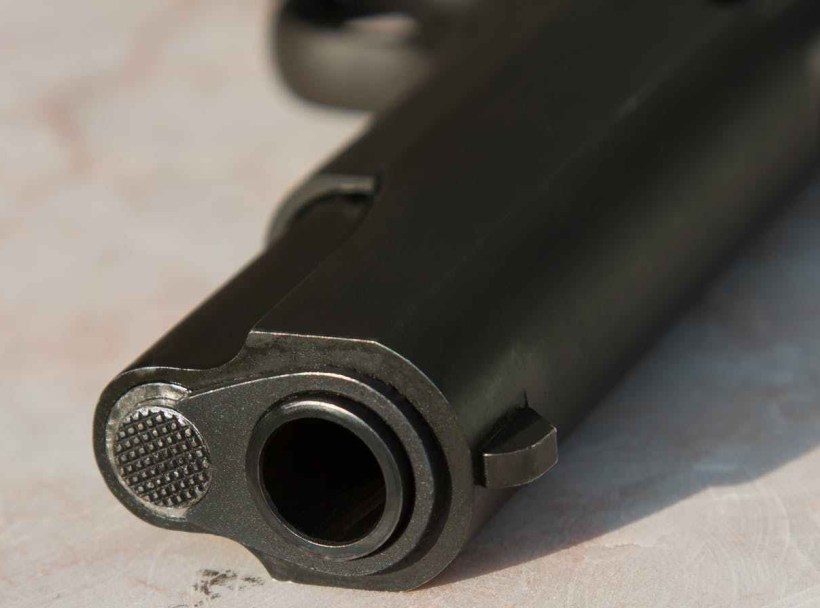 gun metal barrel