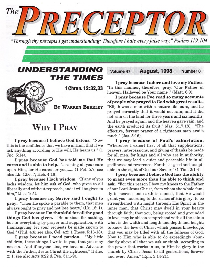 Why I Pray
